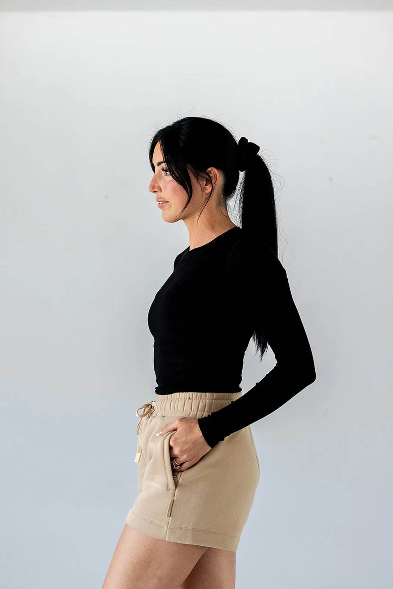 Apres Actif CLOTHING - Women - Apparel - Top Apres Actif *23W* Essential Ribbed Long Sleeve