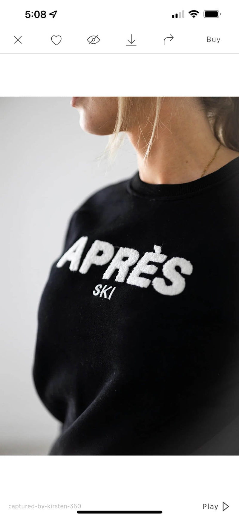 Apres Actif Crewneck Women's Apres Ski Crewneck