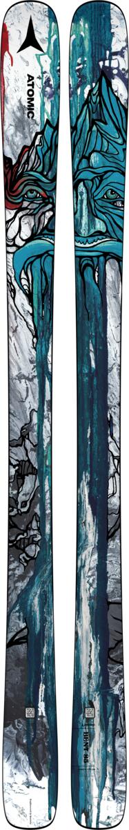 Atomic SKI - Skis Atomic *23W*  N BENT 85 Blue/Red