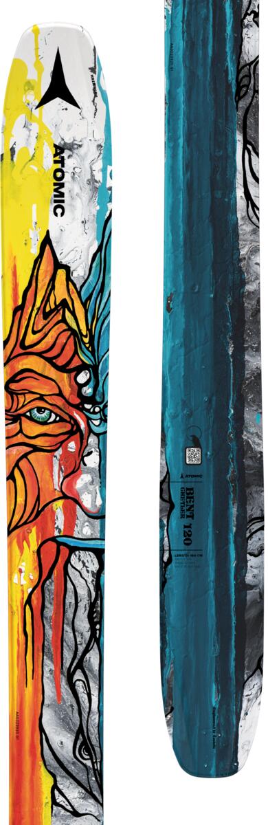Atomic SKI - Skis Atomic *23W*  N BENT CHETLER 120 Blue/Yellow