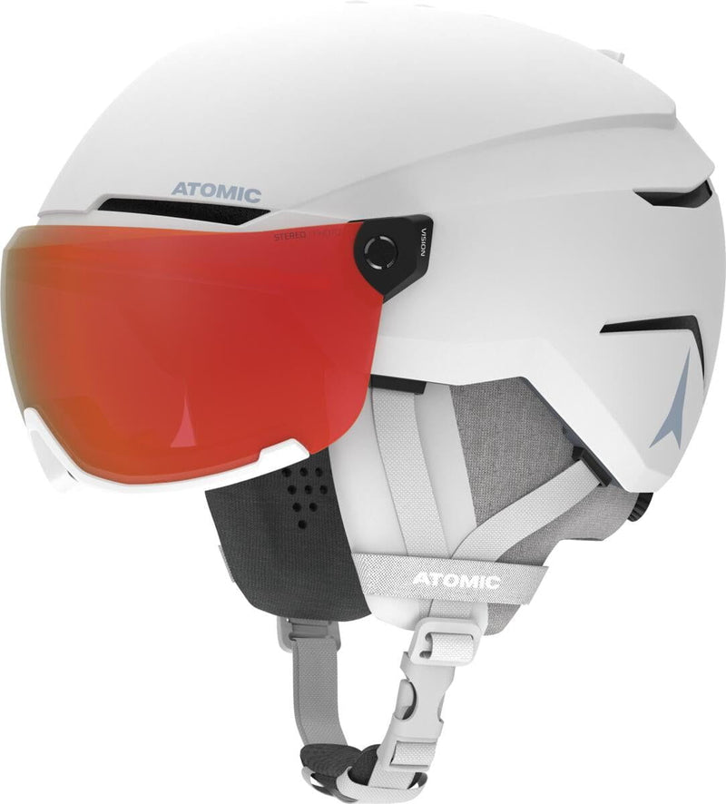 Atomic SKI - Helmets Atomic *23W*  SAVOR VISOR PHOTO White H.
