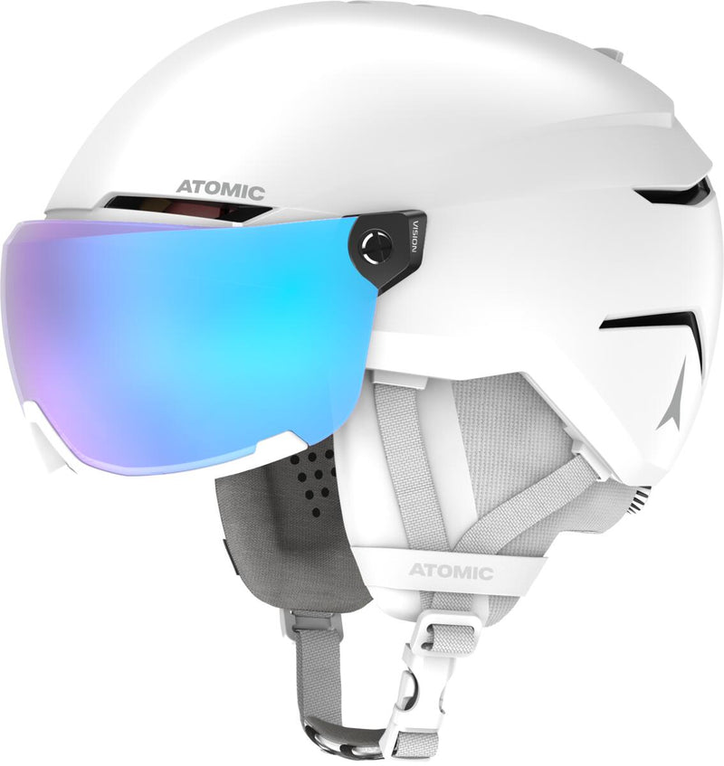 Atomic SKI - Helmets Atomic *23W*  SAVOR VISOR STEREO White Heath
