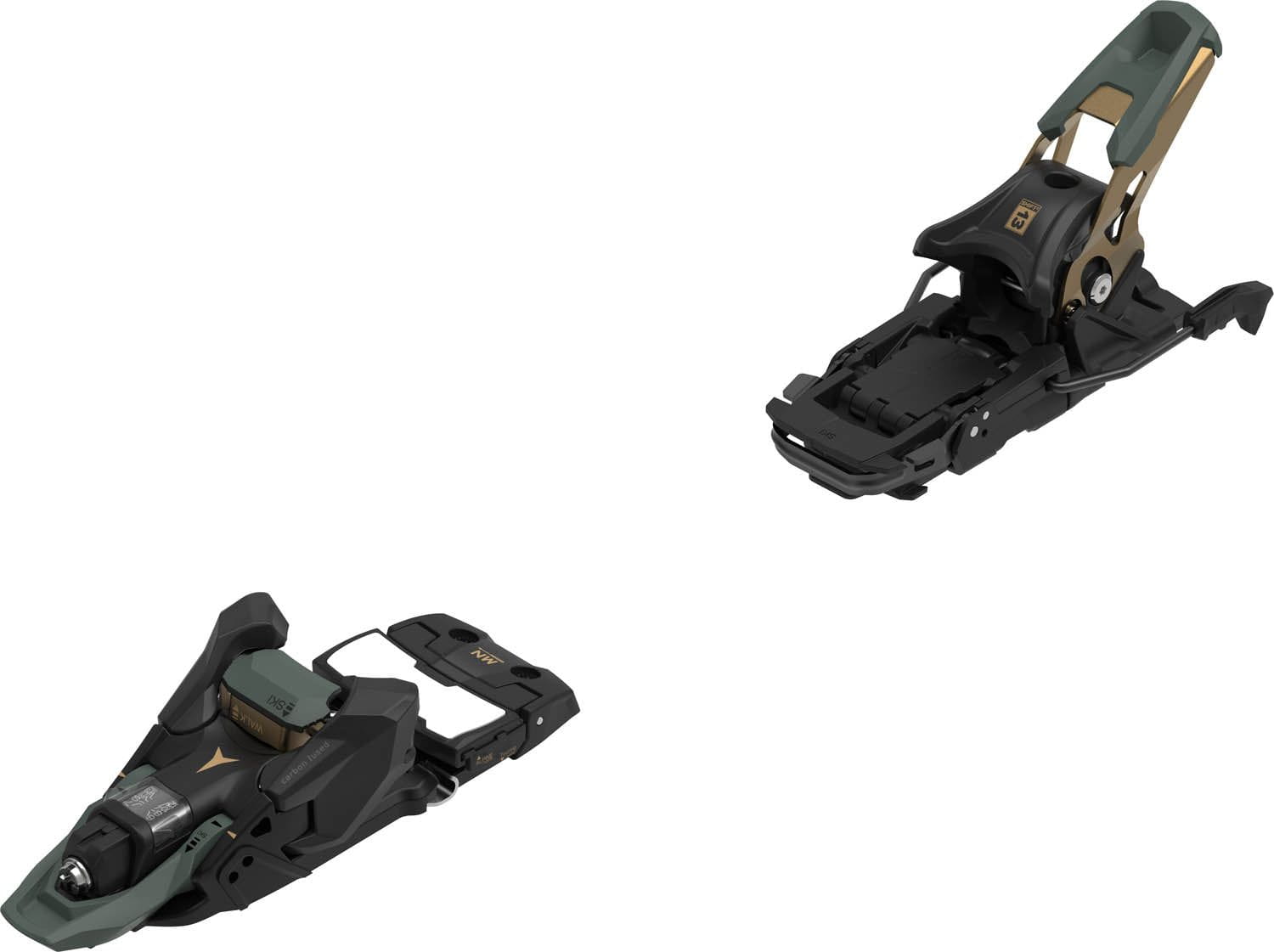 Atomic SKI - Bindings Atomic *25W*  N Shift² 13 Mn Green/Bronze