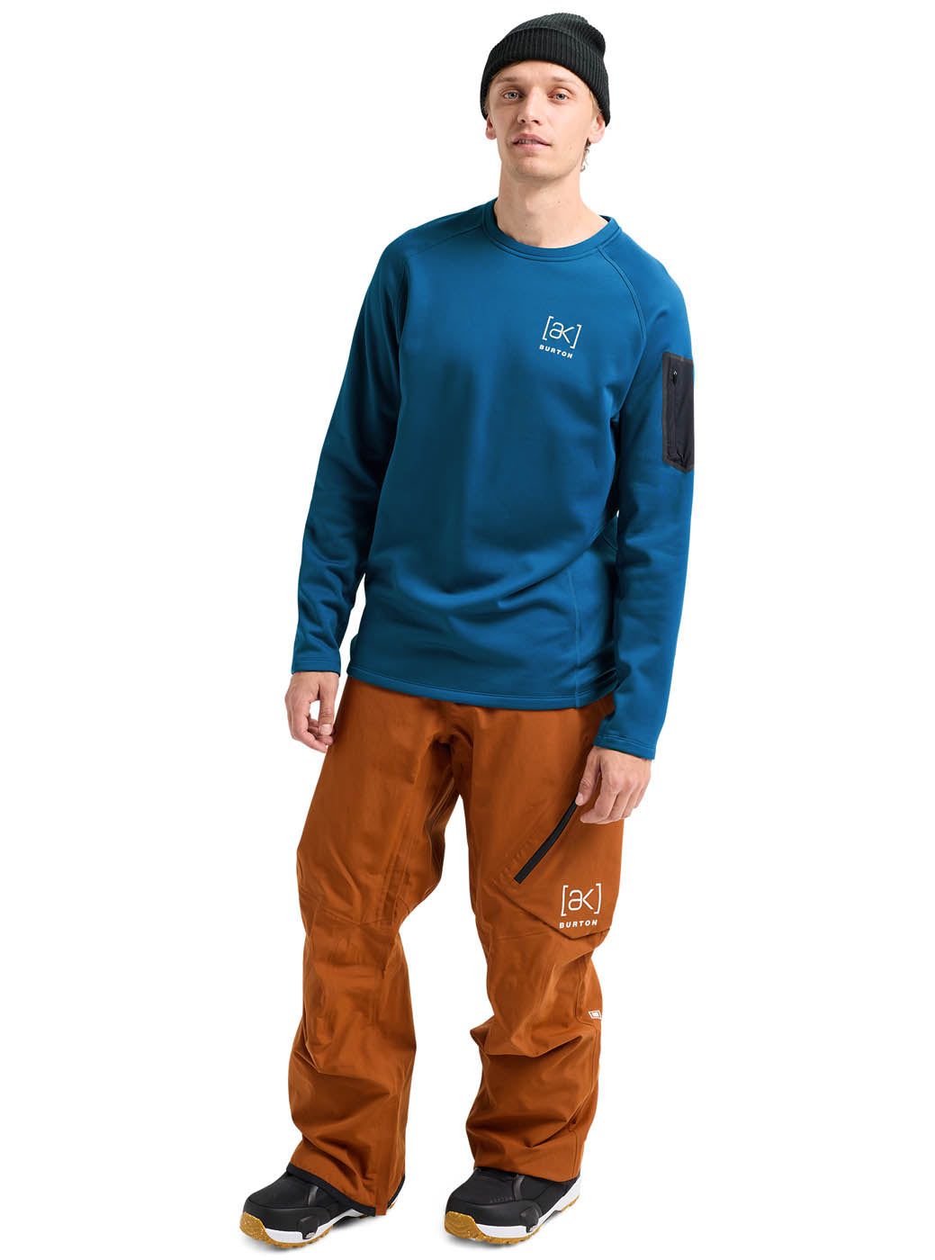 Burton CLOTHING - Men - Apparel - Top Burton *25W*  Men's [ak] Baker Stretch Fleece Crew