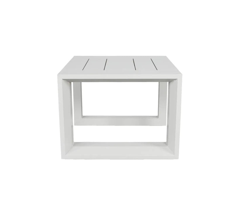 Cabana Coast FURNITURE - Furniture Cabana Coast *23S* Belvedere 24" Square Side Table Grey