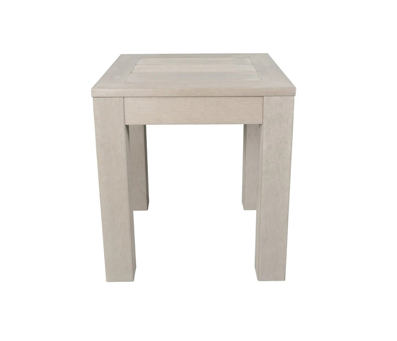 Cabana Coast FURNITURE - Furniture Cabana Coast *23S* Chateau 24" Square Side Table Weathered