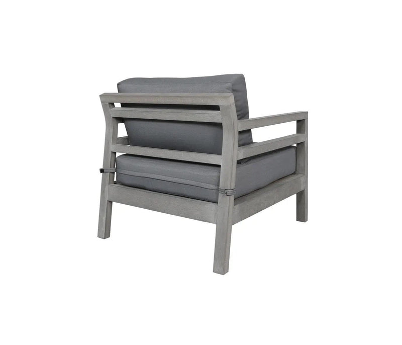 Cabana Coast FURNITURE - Furniture Cabana Coast *23S* Landing Deep Seating - Mice w/Ciao Charcoal Fabric