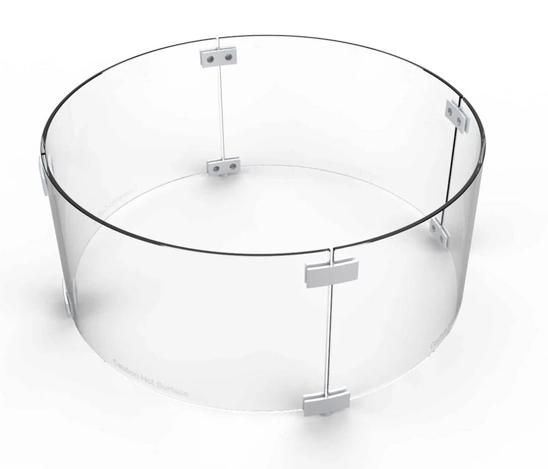 Cabana Coast FURNITURE - Furniture Cabana Coast *24S* 23" Round Firepit Wind Barrier