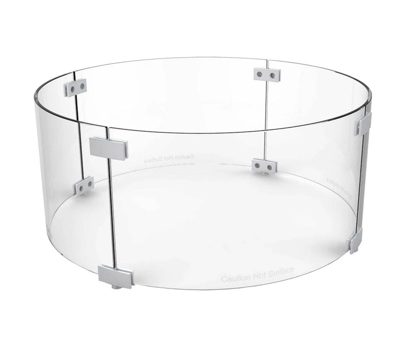 Cabana Coast FURNITURE - Furniture Cabana Coast *24S* 23" Round Firepit Wind Barrier
