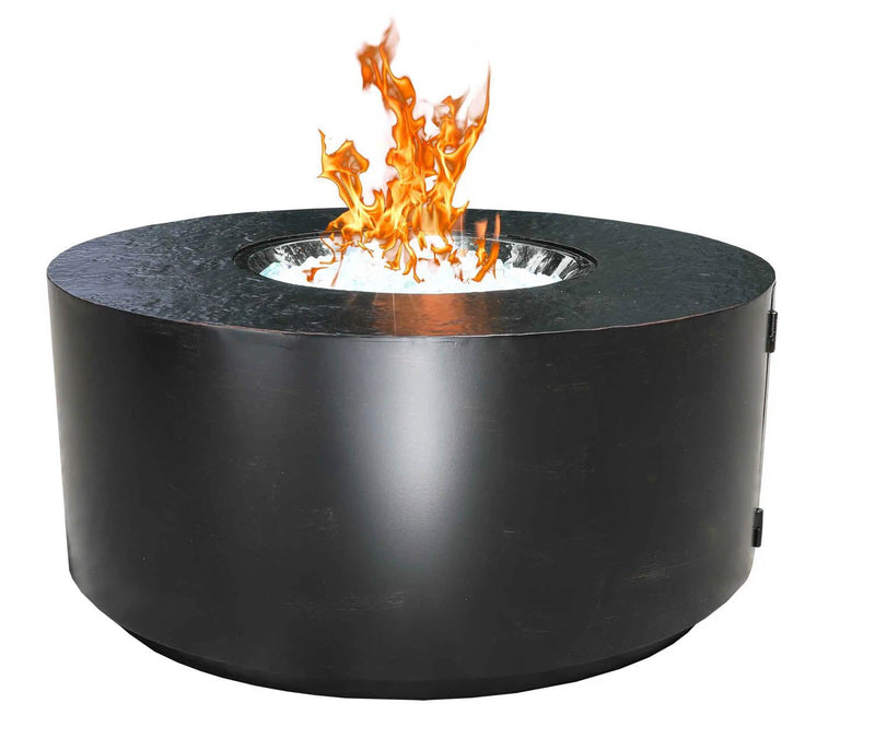 Cabana Coast FURNITURE - Furniture Cabana Coast *24S* Mesa 42" Round Firepit - Black