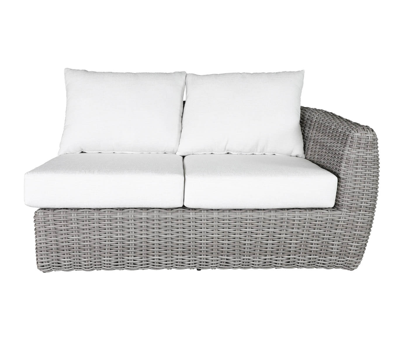 Cabana Coast Sectional Etta Sectional - Willow with Play Oat Fabric