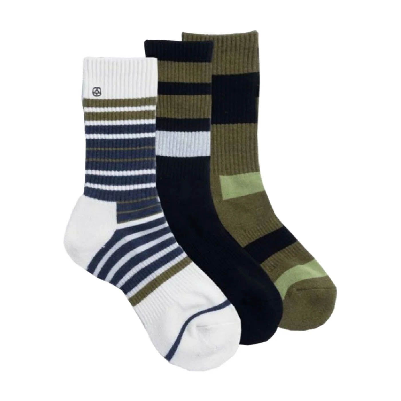COAL Socks Unisex Everyday Crew Three Pack