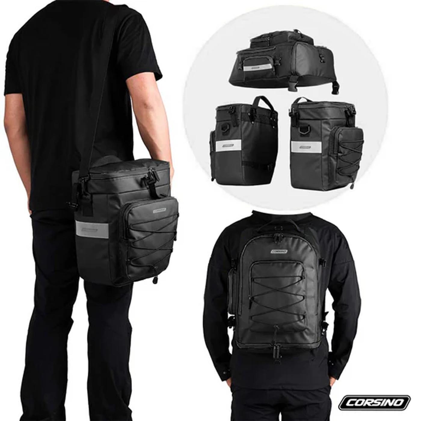 Corsino Panniers Discover 3-in-1 Multi Pannier Bag 75L