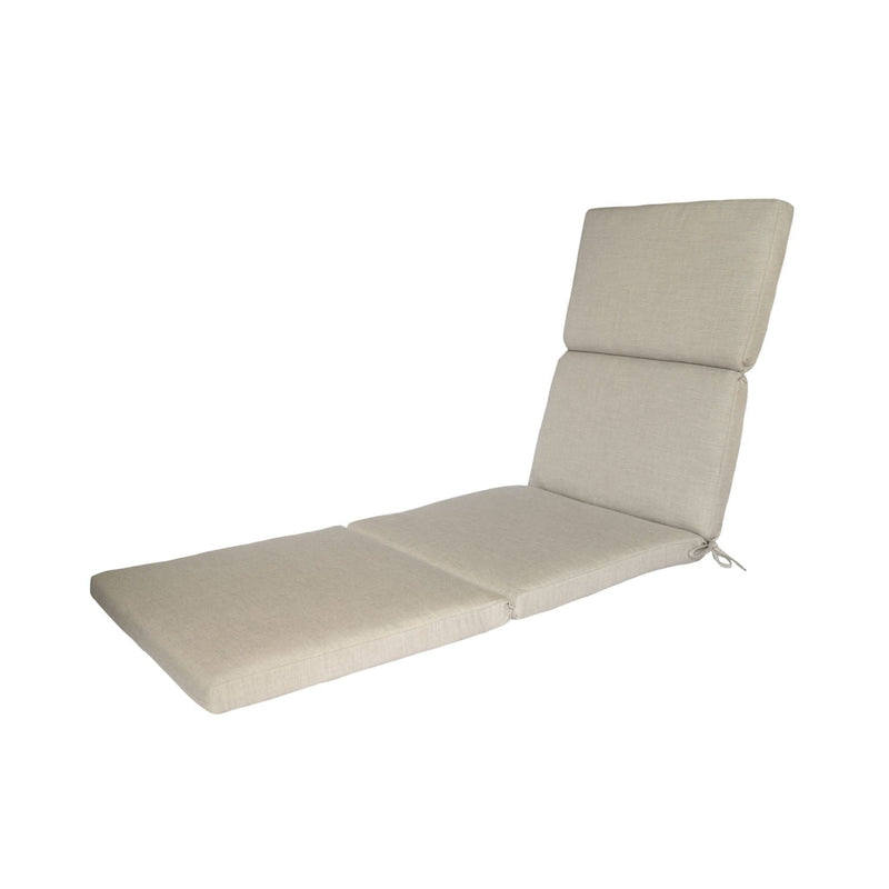 CRP FURNITURE - Furniture C.R.P. St. Tropez Chaise Lounge Slate Grey with Canvas Granite Lounge Pad