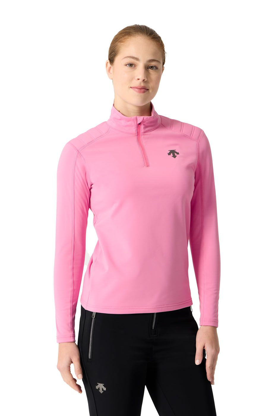 Descente CLOTHING - Women - Apparel - Top Descente *26W* Women's  Shoulder Quilt T-Neck