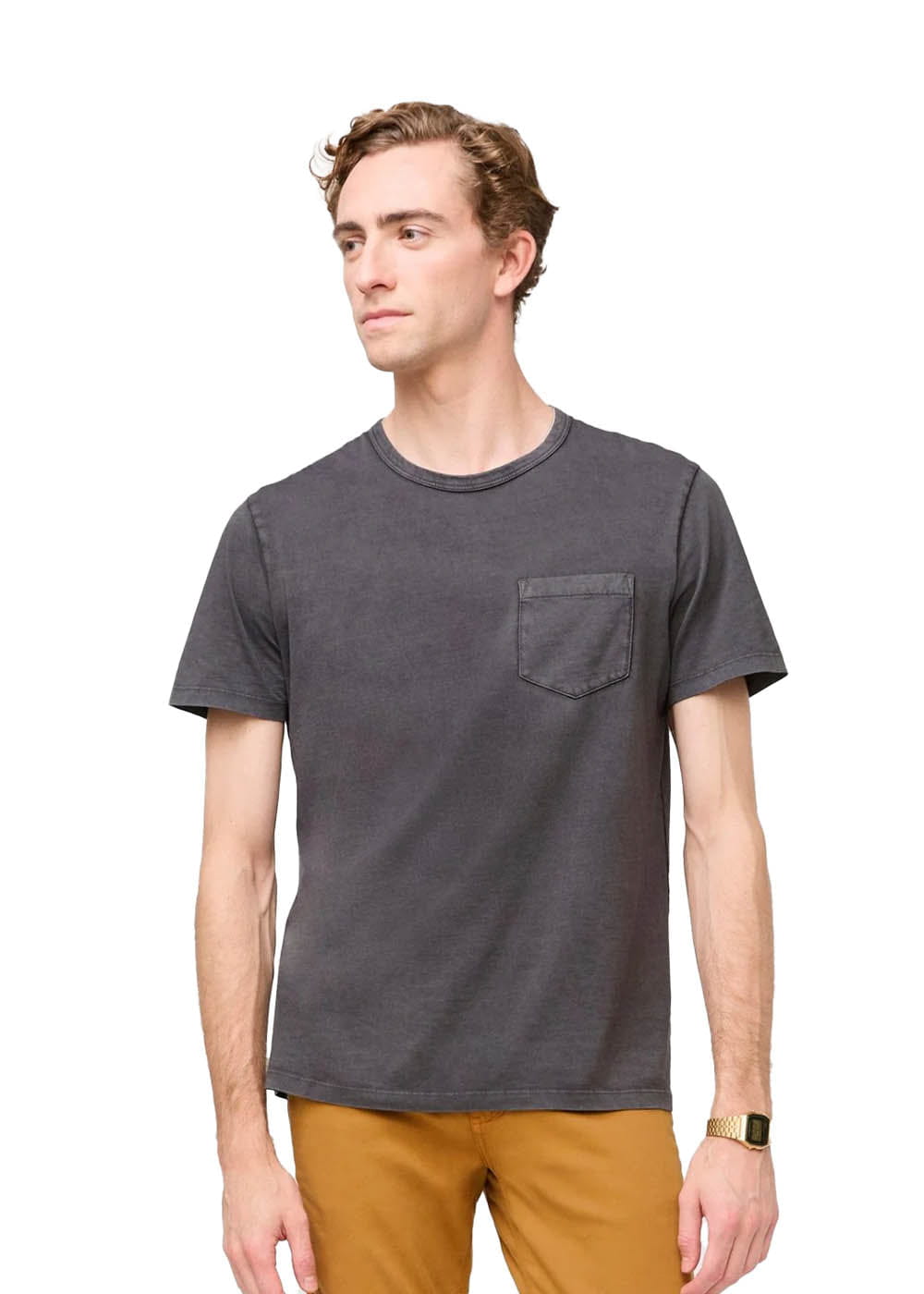 DUER CLOTHING - Men - Apparel - Top DUER *26S* Men's PurePima Vintage Pocket Tee