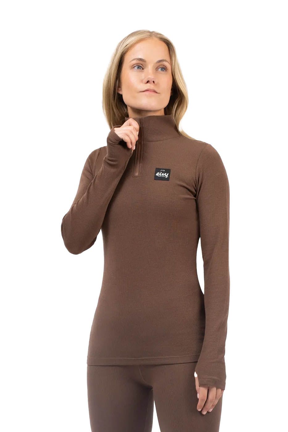 Eivy Base Layer Tops Women's Journey Merino Wool Rib Top