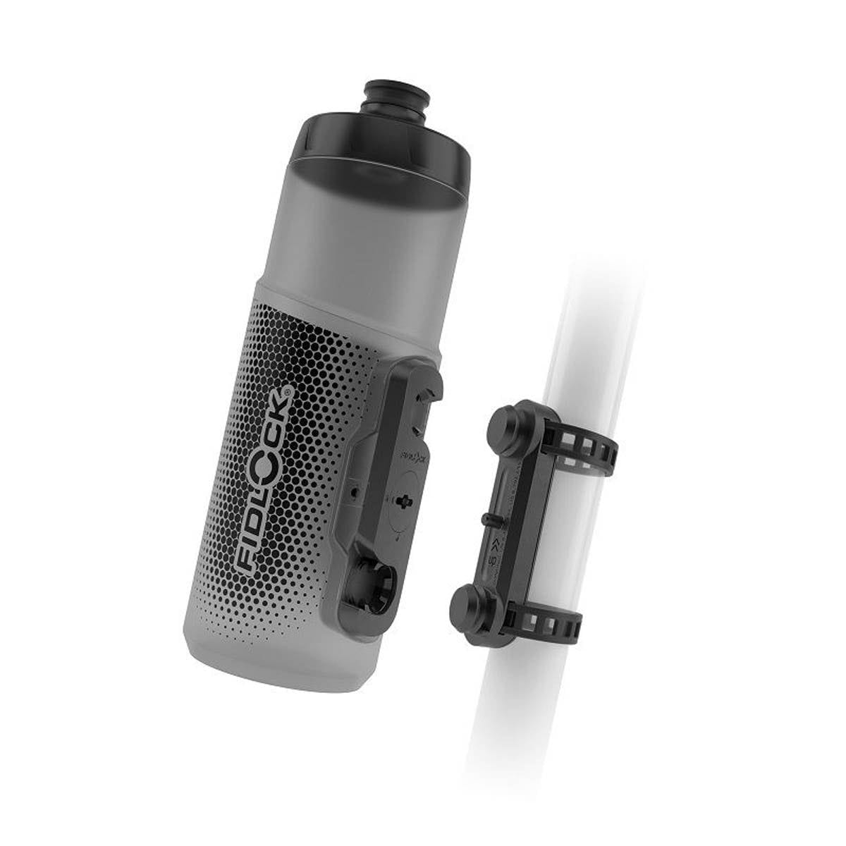 Twist 600ml Bottle With Uni Base Transparent FIDLOCK