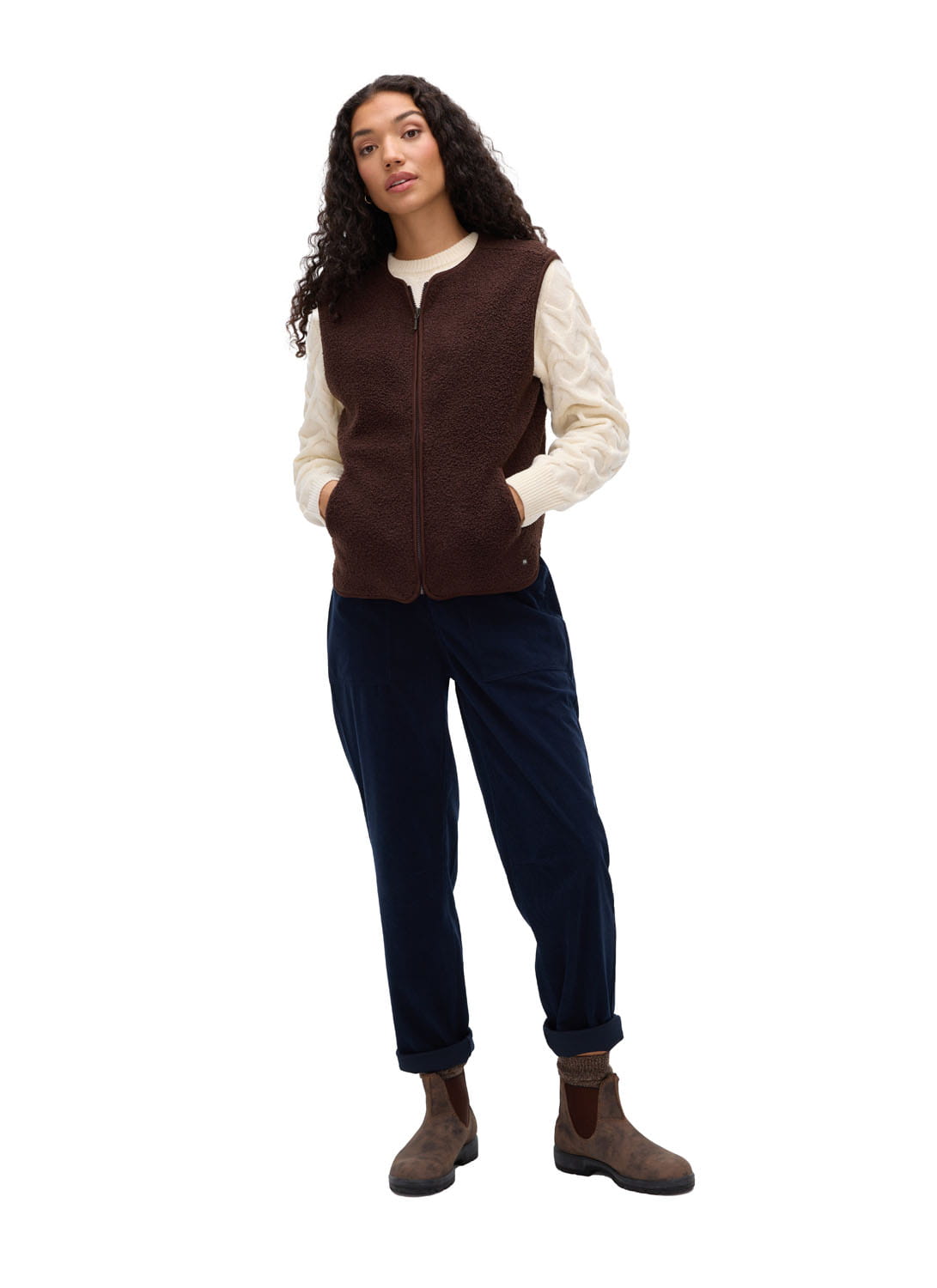 FIG *26W*  Iclyn Sleeveless Vest FIG