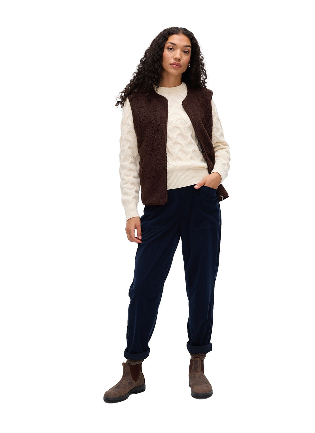 FIG *26W*  Iclyn Sleeveless Vest FIG