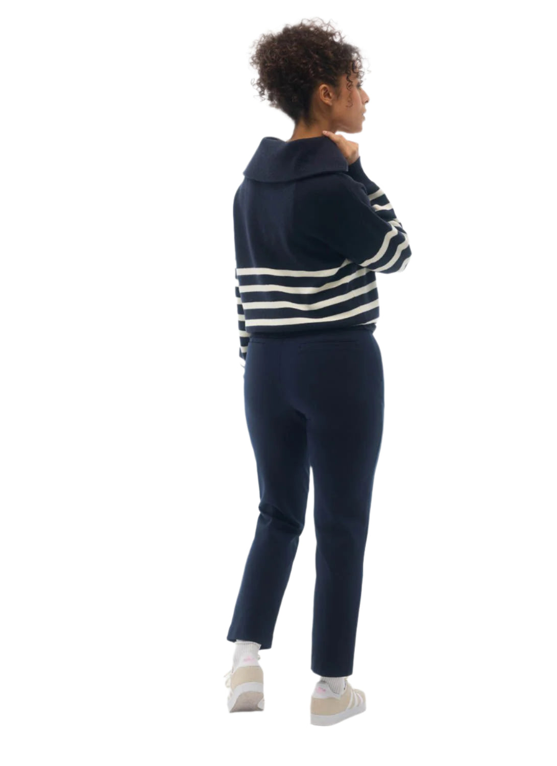 Women's Zina 1/4  Zip Sweater FIG