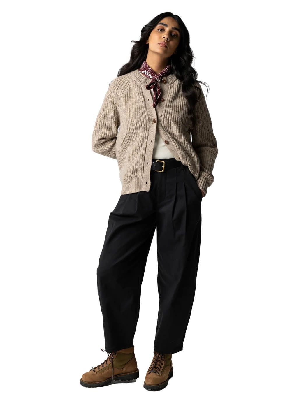 Finisterre *25W* Womens Mora Crew Neck Cardigan Finisterre
