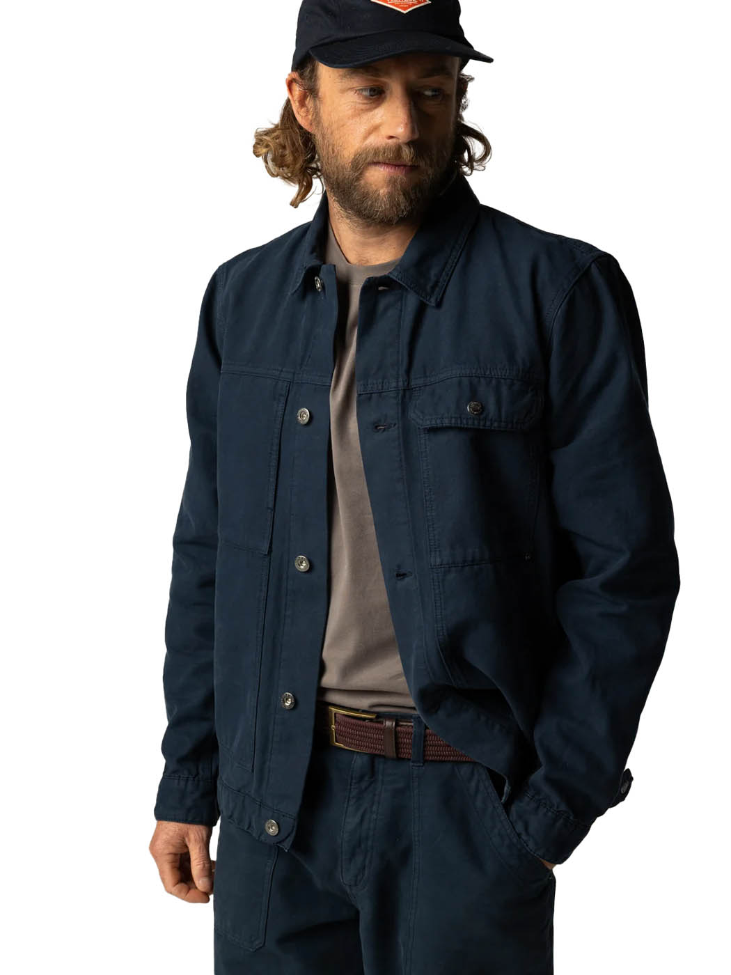 Finisterre Jacket Men's Basset Trucker Jacket