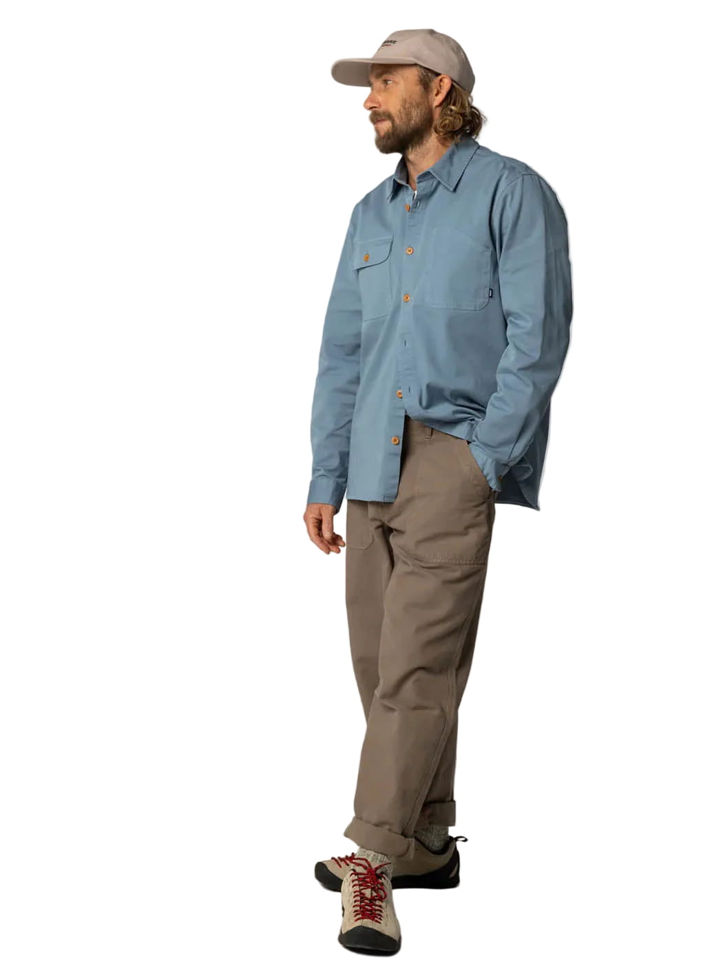 Finisterre Button Down Men's Eddystone Stretch Shirt
