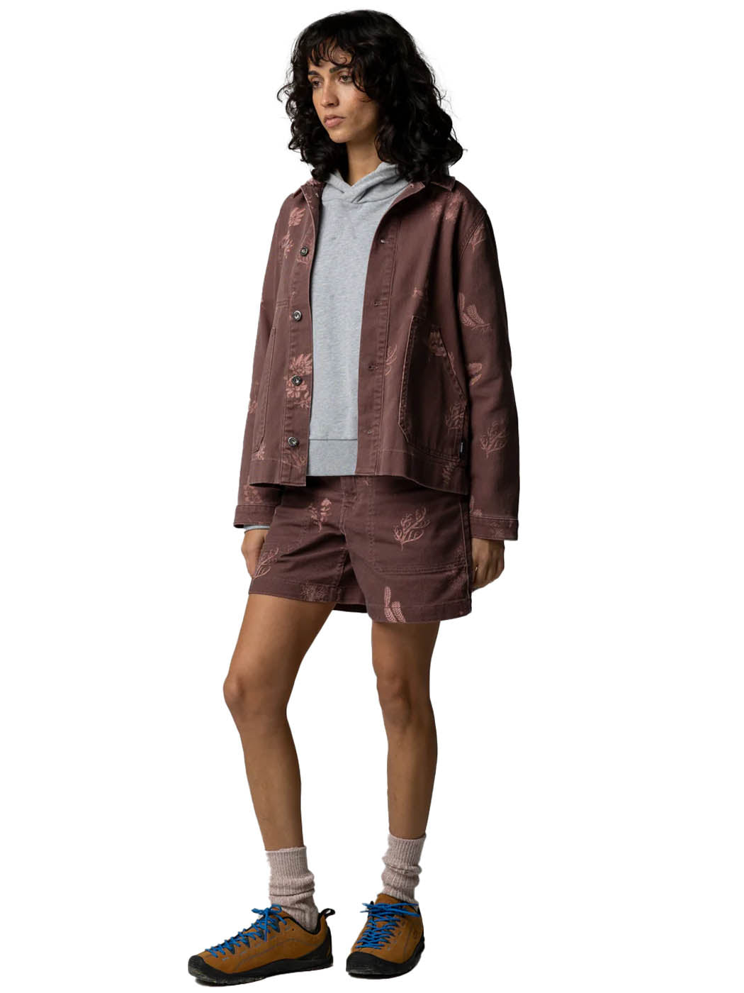 Women's Floral Marine Yarrel Printed Jacket Finisterre