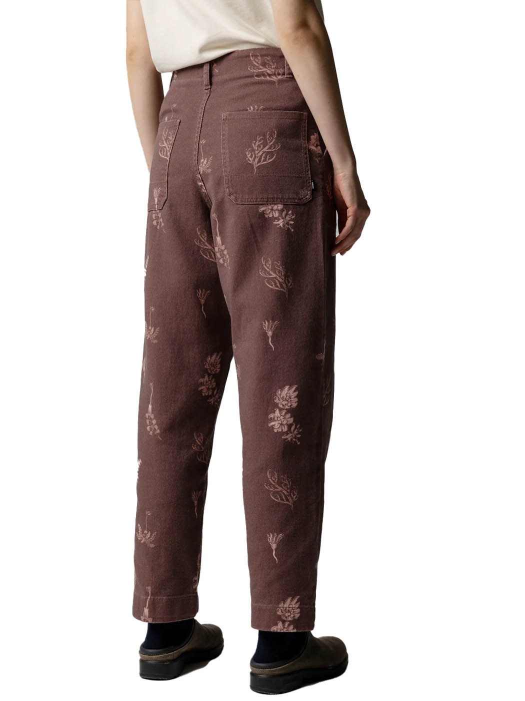 Finisterre Pants Women's Floral Marine Yarrel Printed Trouser