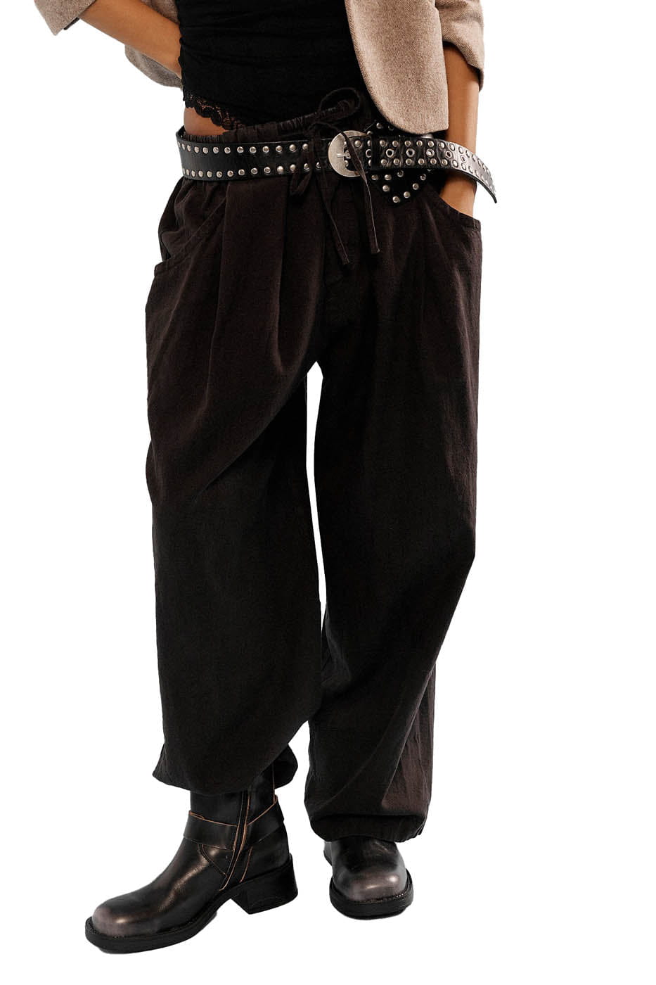 Free People CLOTHING - Women - Apparel - Pant Free People *26S* Chambers Laid Back Pull On Pant
