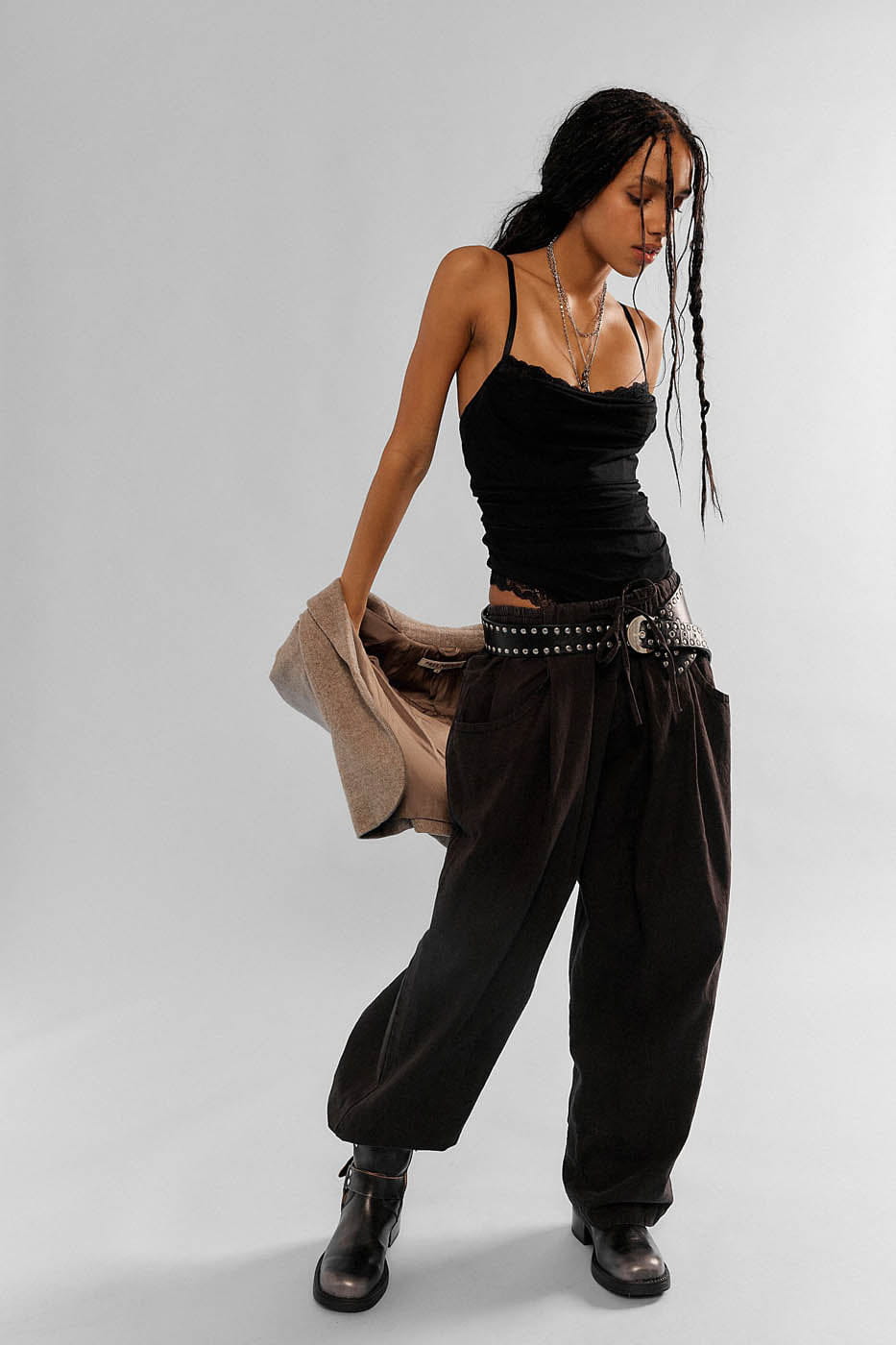 Free People CLOTHING - Women - Apparel - Pant Free People *26S* Chambers Laid Back Pull On Pant