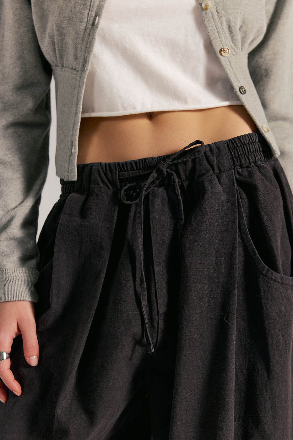 Free People CLOTHING - Women - Apparel - Pant Free People *26S* Chambers Laid Back Pull On Pant