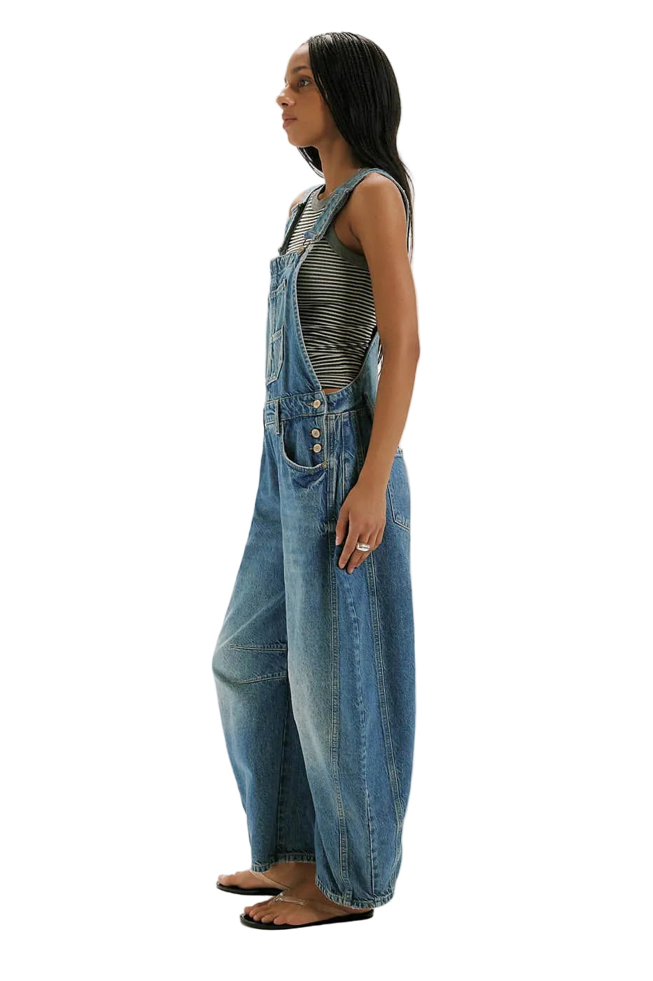 Free People CLOTHING - Women - Apparel - Jumpsuit Free People *26S* Good Luck Overall