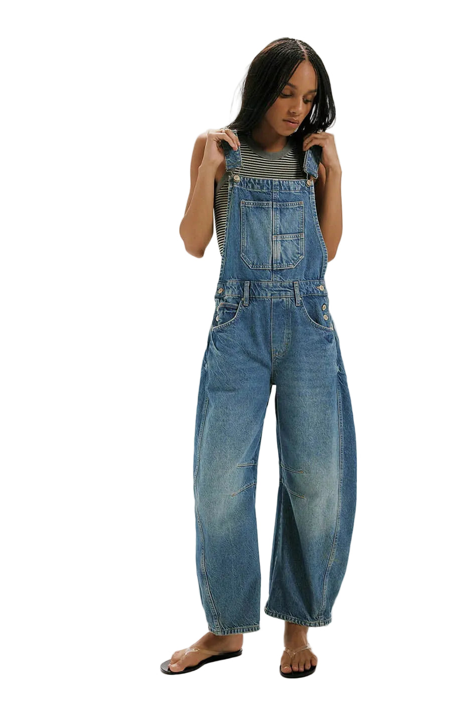 Free People CLOTHING - Women - Apparel - Jumpsuit Free People *26S* Good Luck Overall