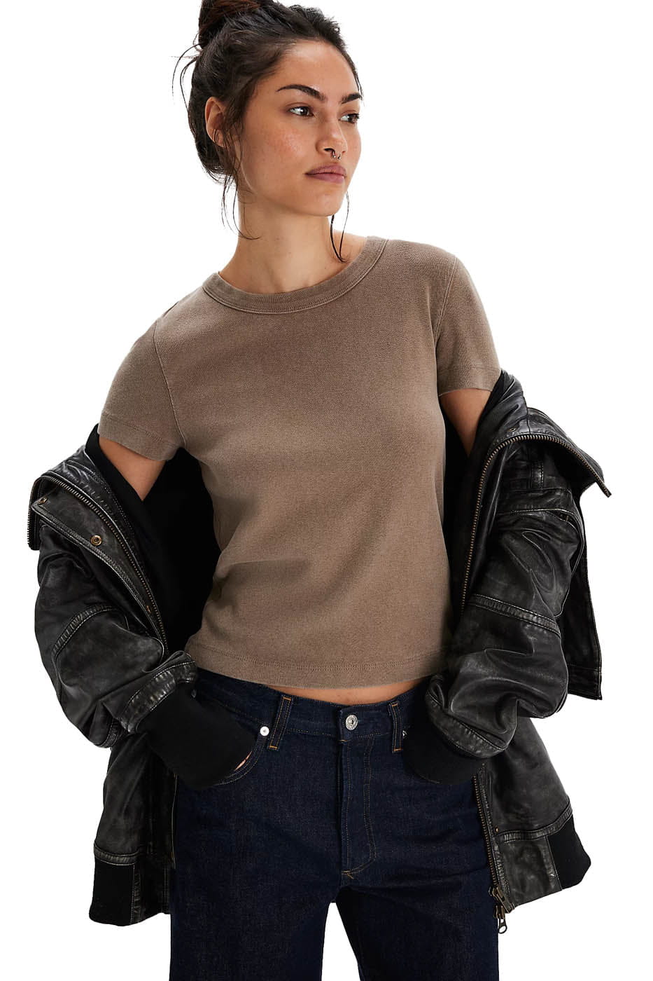 Free People T-Shirt Women's Atlas Crew Tee