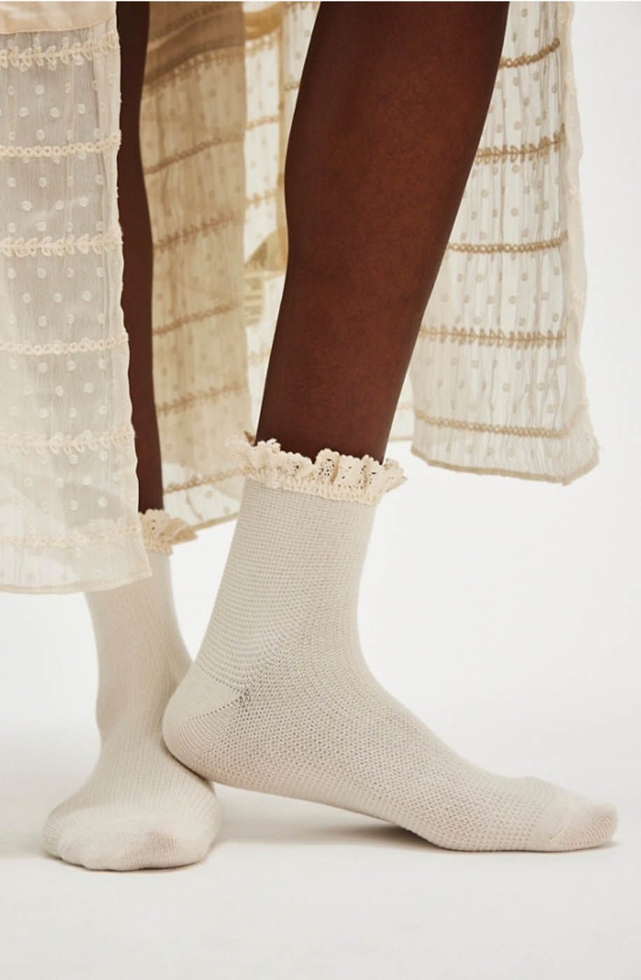 Free People Socks Women's Beloved Waffle Knit Ankle Sock