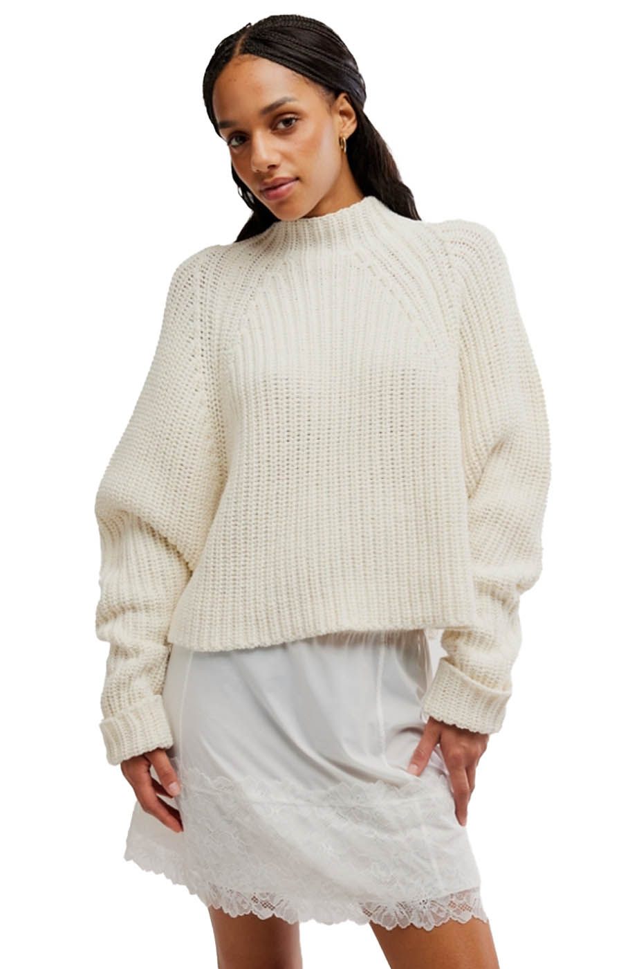 Free People Sweater Women's Low Tide Pullover