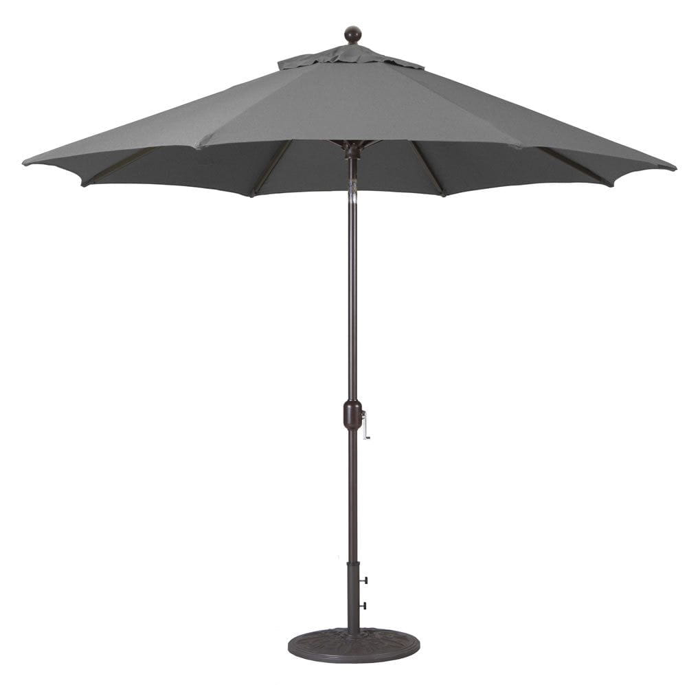 737BK 9' Auto Tilt Umbrella - B Grade Single Vent Galtech