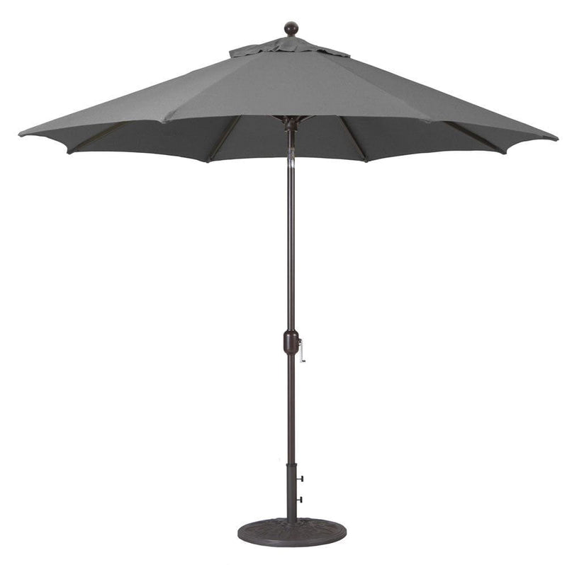 Galtech Umbrellas 737BK 9' Auto Tilt Umbrella - B Grade Single Vent