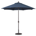 Galtech Umbrellas 737BK 9' Auto Tilt Umbrella - B Grade Single Vent