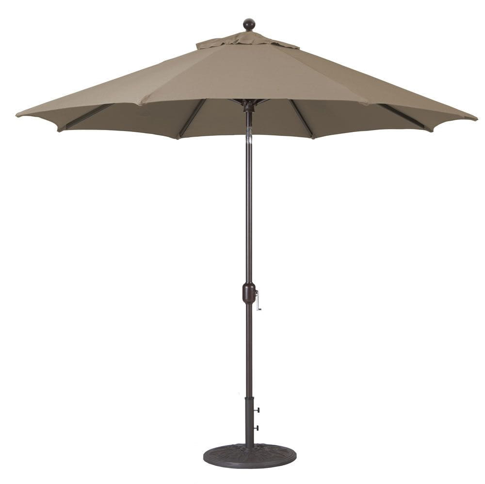 737BK 9' Auto Tilt Umbrella - B Grade Single Vent Galtech
