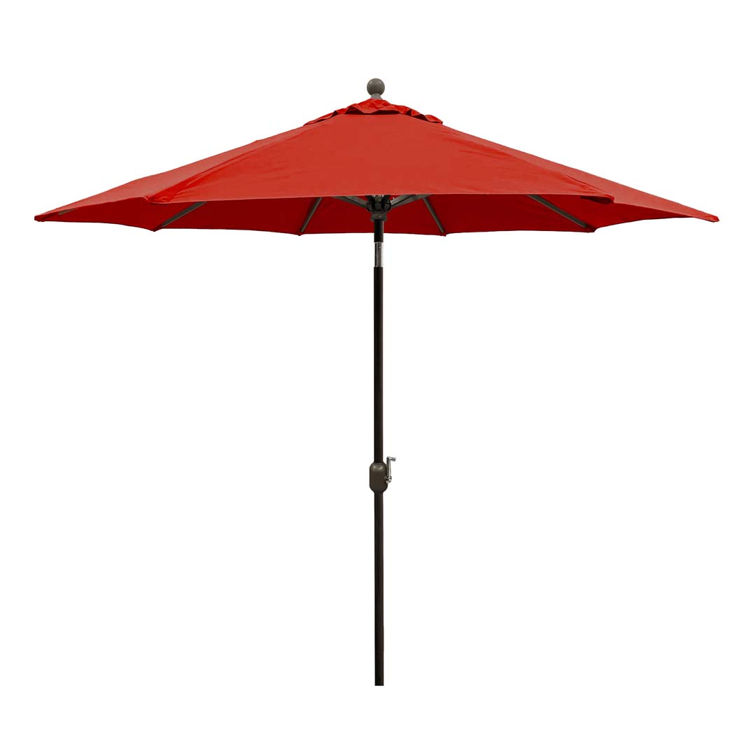 Galtech Umbrellas 9' Black Frame Auto Tilt Umbrella