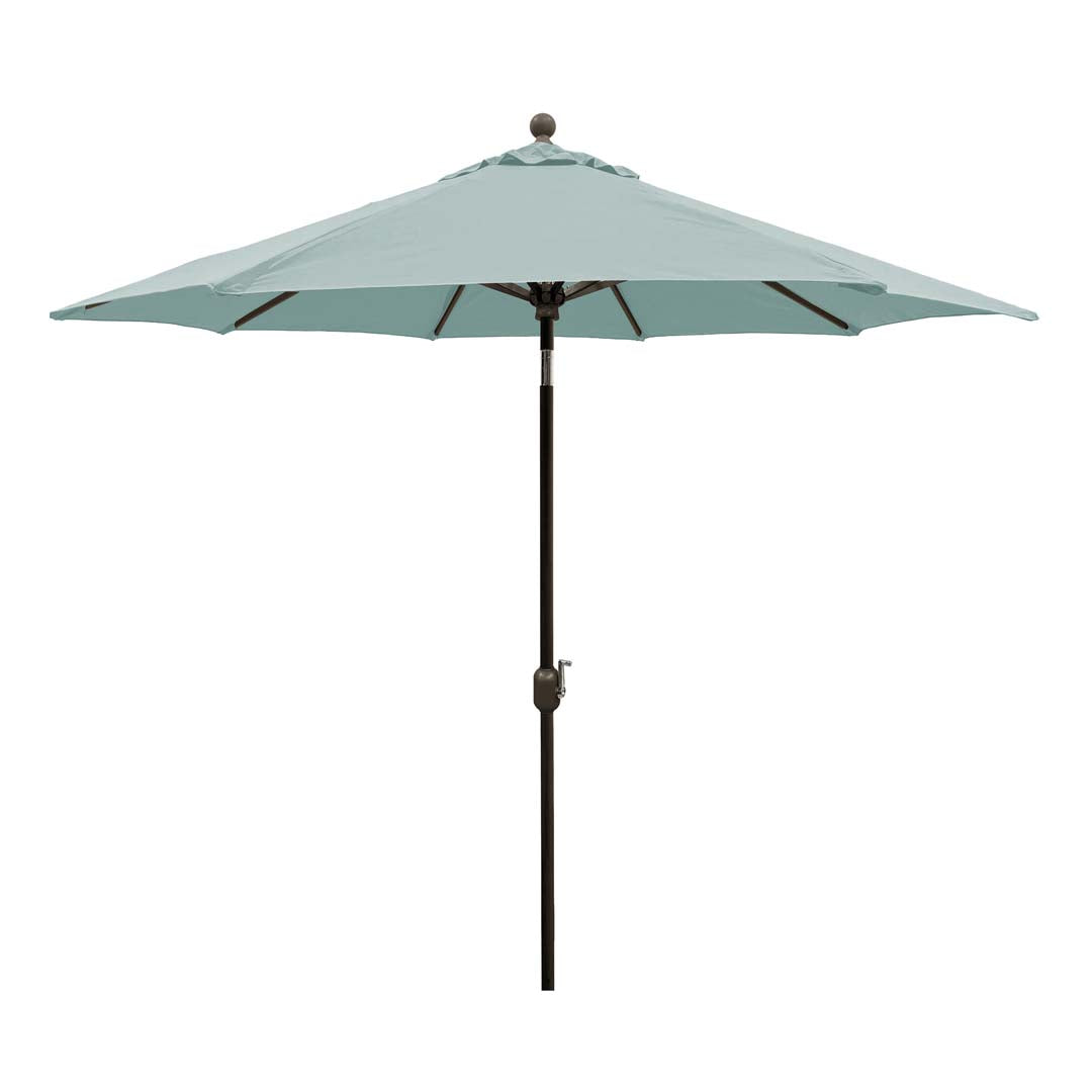 Galtech Umbrellas 9' Black Frame Auto Tilt Umbrella
