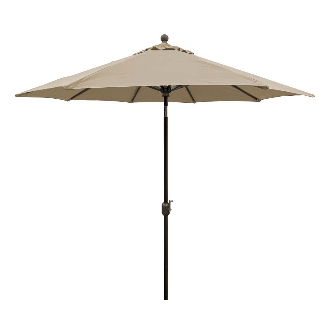 Galtech Umbrellas 9' Black Frame Auto Tilt Umbrella
