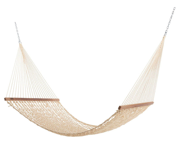 Hatteras Hammocks FURNITURE - Hammocks Hatteras Hammocks *21S* 13DCOTG HAMMOCK ROPE PI LRG OATMEAL/GR