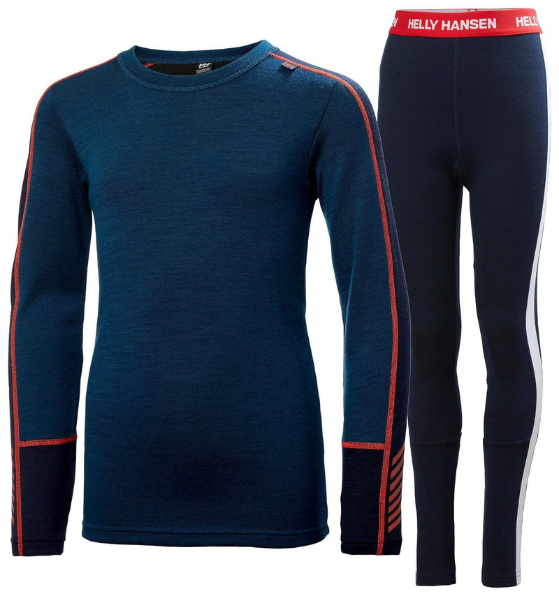 Helly Hansen CLOTHING - Kids - Baselayer - Set Helly Hansen *23W*  Jr Lifa Merino Midweight Set