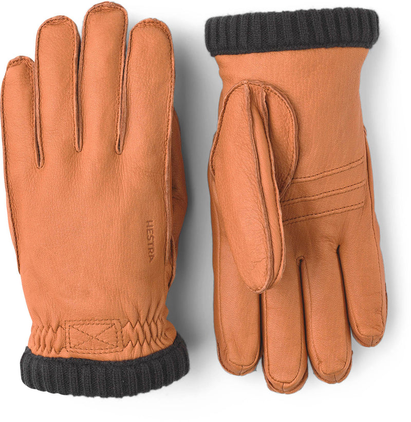 Hestra CLOTHING - GlovesMitts Hestra *23W*  Deerskin Primaloft Ribbed
