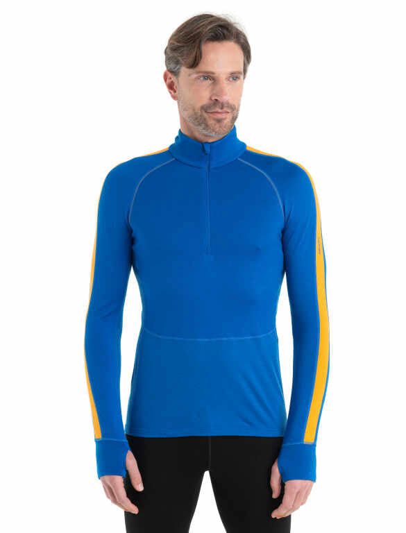 Icebreaker CLOTHING - Men - Baselayer - Top Icebreaker *23W*  Men 260 ZoneKnit LS Half Zip