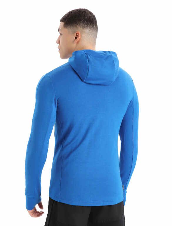 Icebreaker CLOTHING - Men - Apparel - Top Icebreaker *23W*  Men Quantum III LS Zip Hoodie